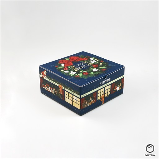 원터치 A형 / E골합지 / 220 × 220 × 100mm