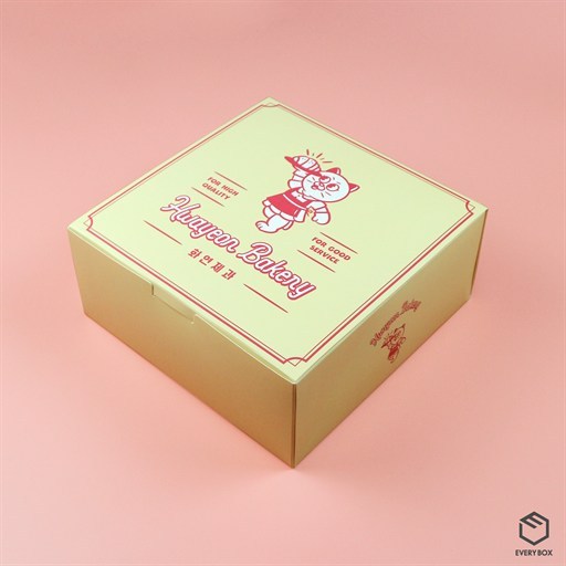 원터치 B형 / 식품지 350 / 235 × 235 × 100mm
