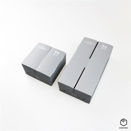 조립식박스 / 식품지 350 / 250 × 130 × 75mm