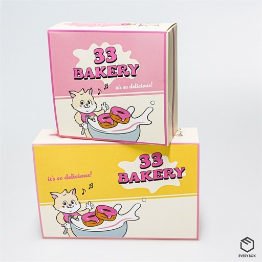원터치 B형 / 식품지 350 / 220 × 210 × 85mm